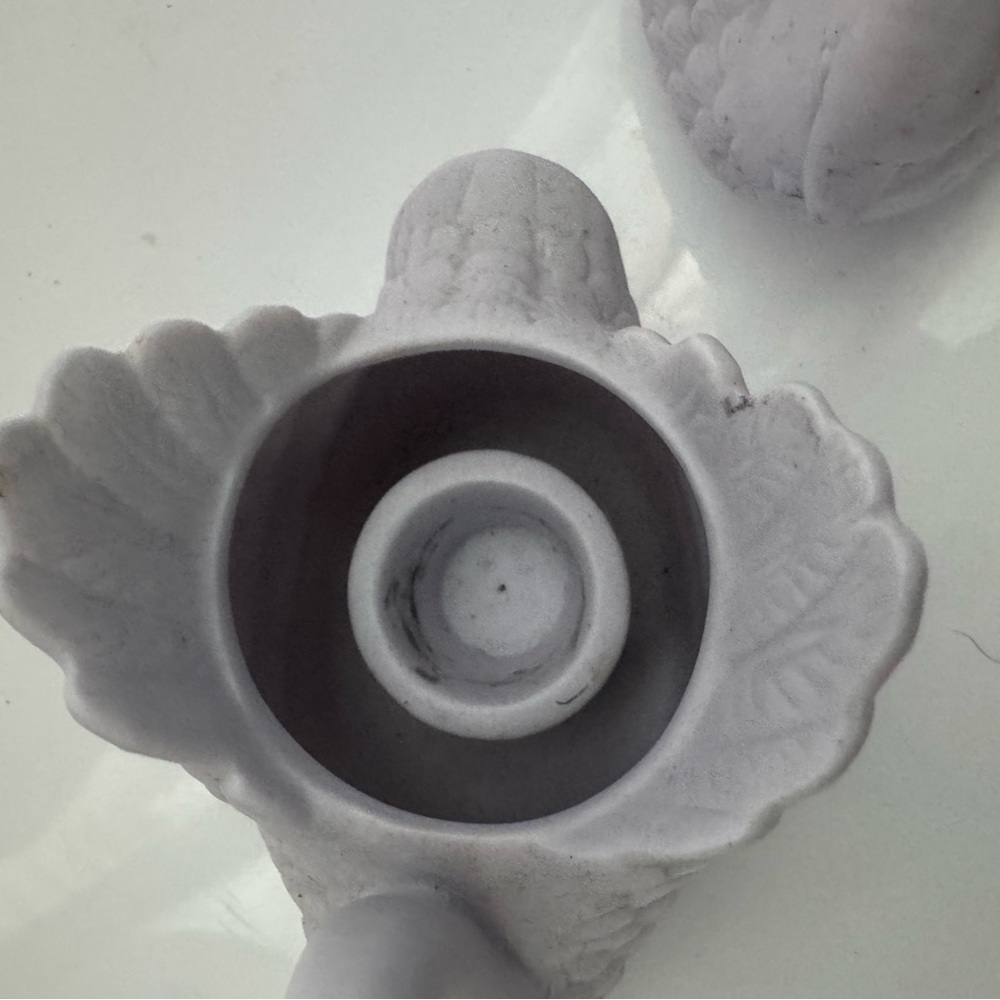 Vintage Beacon Hill Ceramic Swan Candle Holders - Picture 10 of 10